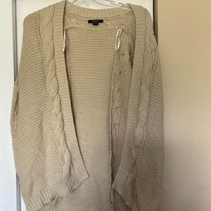 Cream Knit Cardigan